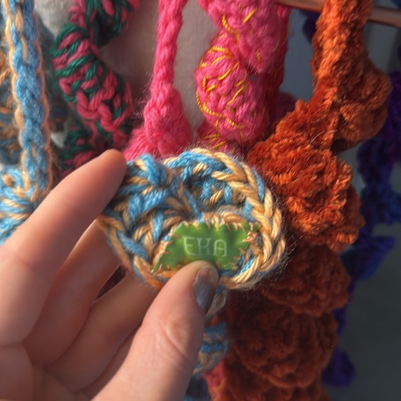 ✨🌀TWIRLS🌀✨ Twirly by Erika Kelly Apparel ~Hand Crochet Charm - Picture 3 of 7